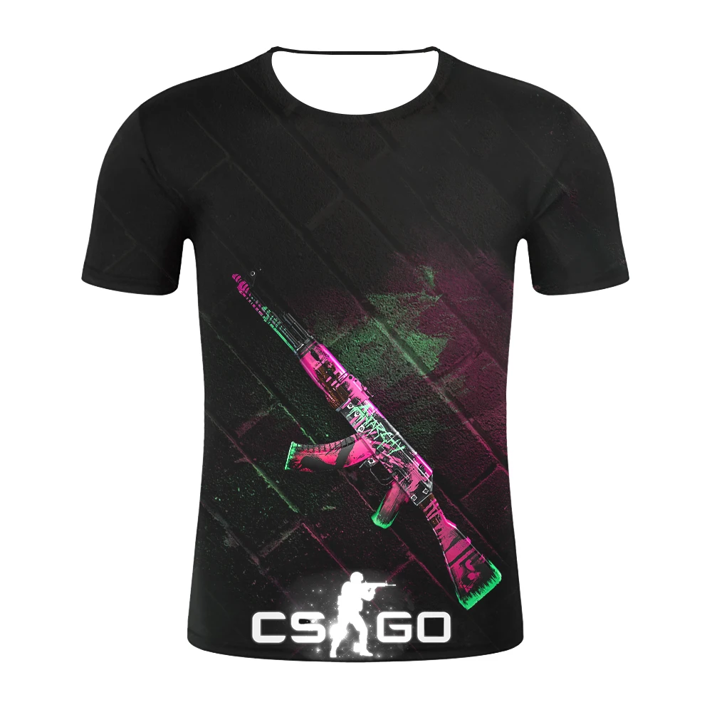 Новинка! Футболка для геймеров "Counter Strike", "Global offension", "CS GO", "CSGO", 3D, Мужская футболка, высокое качество, брендовая одежда, забавная футболка, Мужская футболка