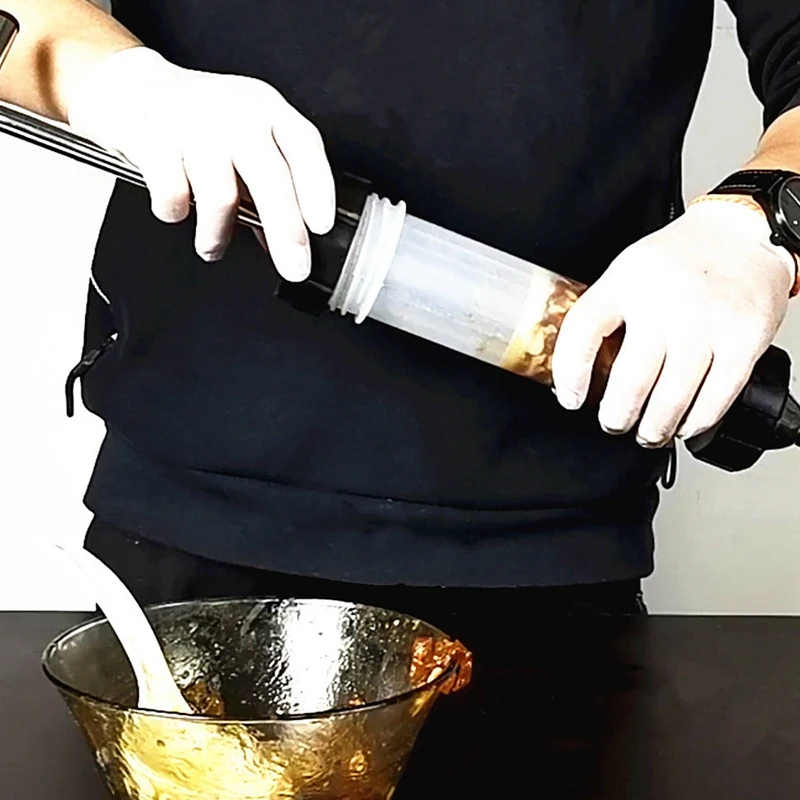 

Household Manual Sausage Filler Sausage Machine Filling Syringe Kitchen Supplies Tool 31*10.5*10.5cm