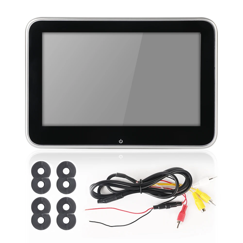 $81.57 2021 New Car Rear Seat Entertainment 8/10 inch BT Color LCD Headers Monitors input Radio USB Monitor for car audio MP5 player