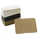 100 шт., 2,5x3,5 см, чистая крафт-бумага, серьги-гвоздики, карты, бирка для ювелирных изделий, для самостоятельного изготовления ювелирных изделий, аксессуары, оптовая продажа