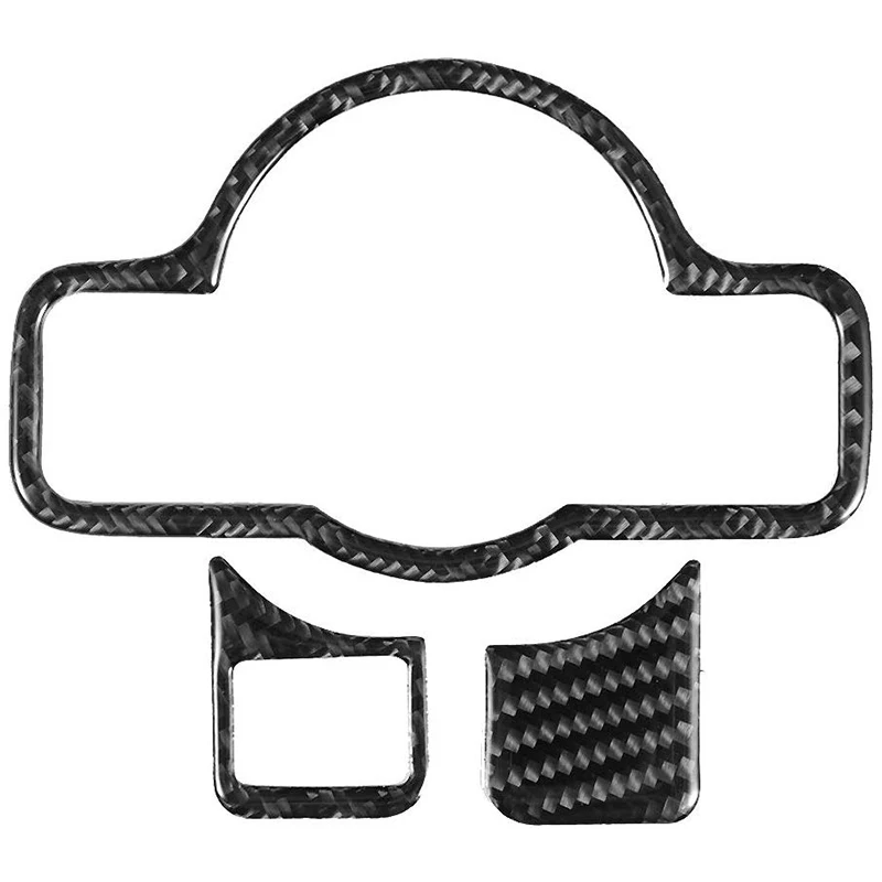 

Headlight Frame Cover Fits for Mercedes-Benz a B C D E G CLA GLA GLK GL Class, Carbon Fiber Car Interior Accessories