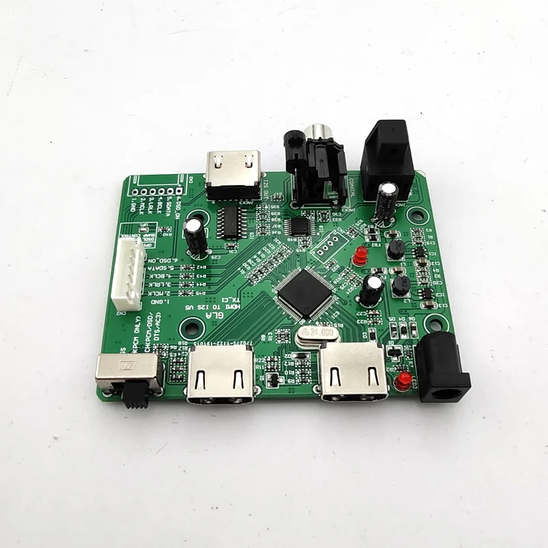 Фото Коаксиальный преобразователь Lusya HDMI/MHL в двухрежимный разъем аудио I2S/DSD/оптоволоконный T0731 HDMI в I2S/IIS №5