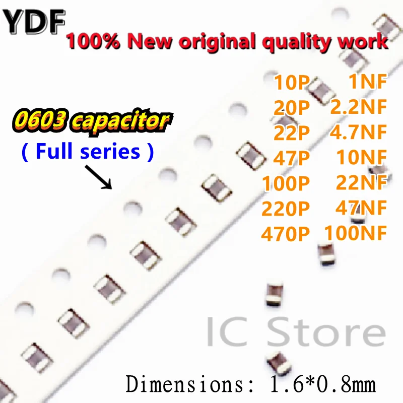НФ K/M/Z 50 в 16 В X7R 100 шт