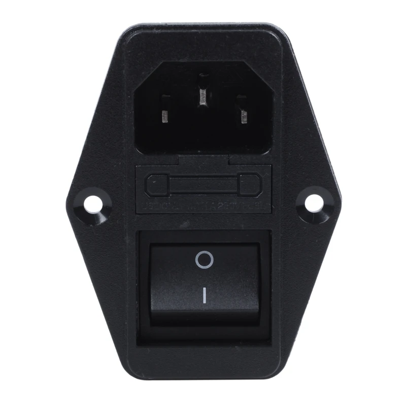 

Наконечники для пайки IEC 320 C14, фильтр EMI + лодочный выключатель + держатель предохранителя