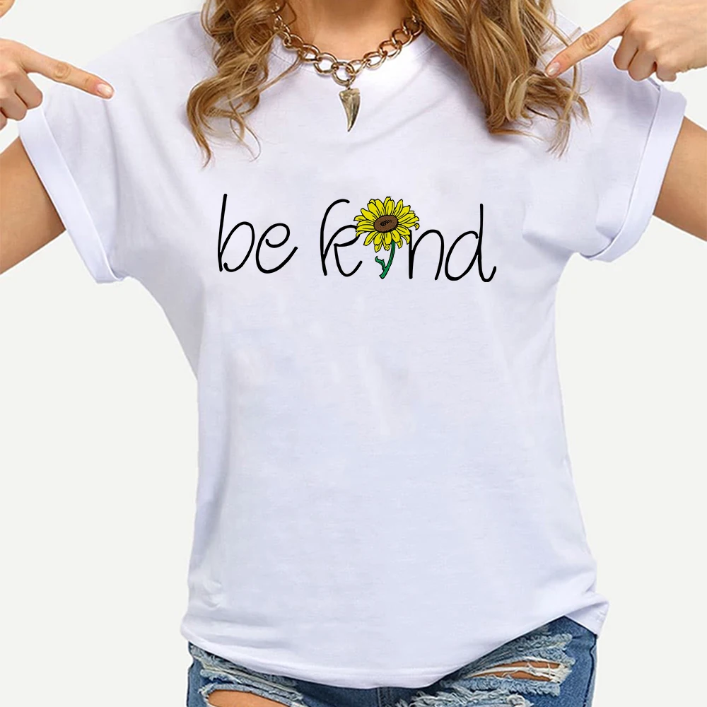 

Woman T-shirt Yellow Chrysanthemum Graphic Printed T Shirt Modern Plus Size Simplicity Short Sleeve Clothes Summer Design Top