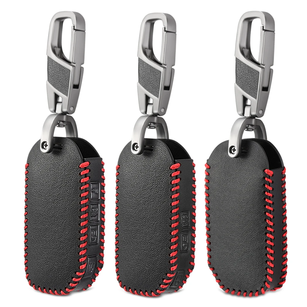 Брелок для ключей из сплава кожаный чехол автомобильного ключа KIA Sportage Ceed Sorento Cerato