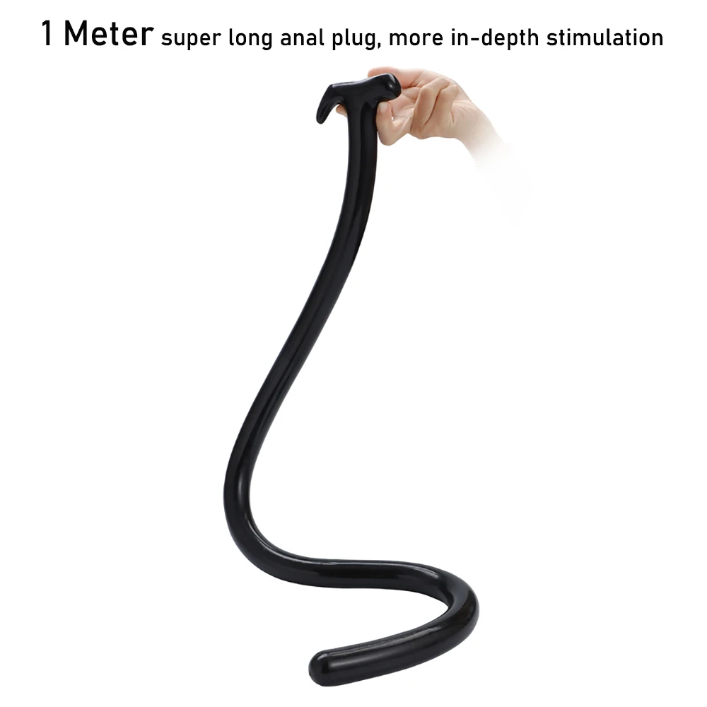 Анальная пробка 39 37 дюйма фаллоимитатор 1 метр мягкий анальный расширитель