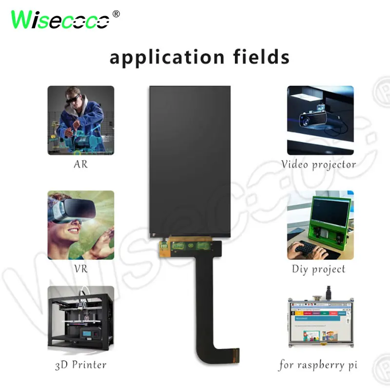 5 дюймов 2k IPS LCD модуль 2560*1440 ЖК экран дисплей с MIPI плата контроллера для 3d принтера
