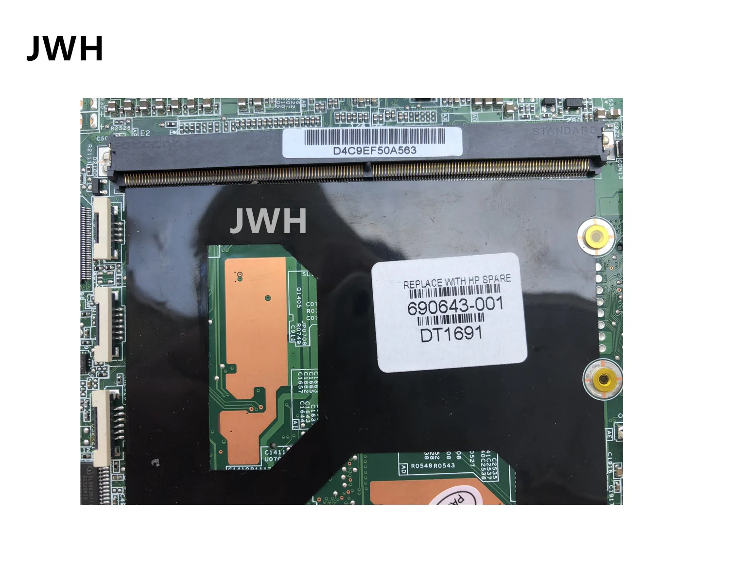 Материнская плата для HP EliteBook 8570 Вт 690643 001 501 601 протестированная|Материнские платы