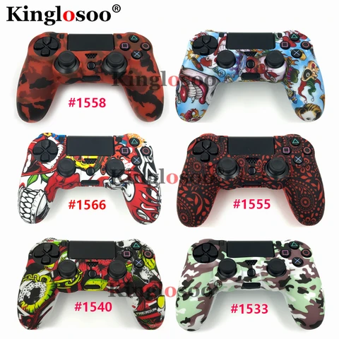 Силиконовый чехол для Sony Dualshock 4 PS4 Pro Slim game controller