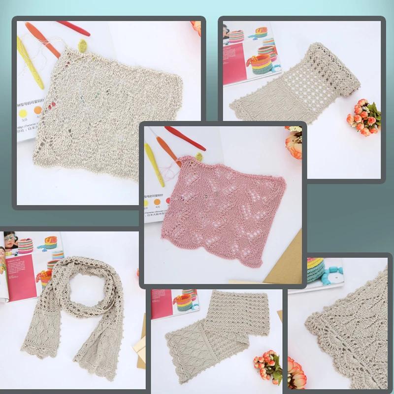 3 мяча * 100 г льняная нить пряжа для вязания крючком летняя новая стильная тонкая