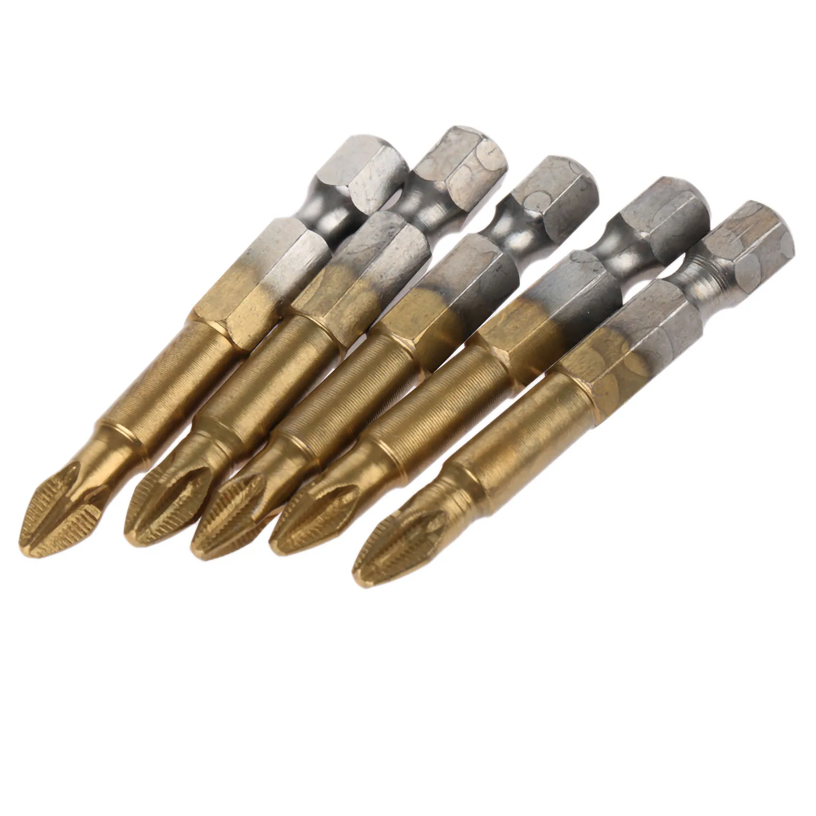 5 шт. Нескользящие электрической насадки для отвертки с одной стороны магнитный