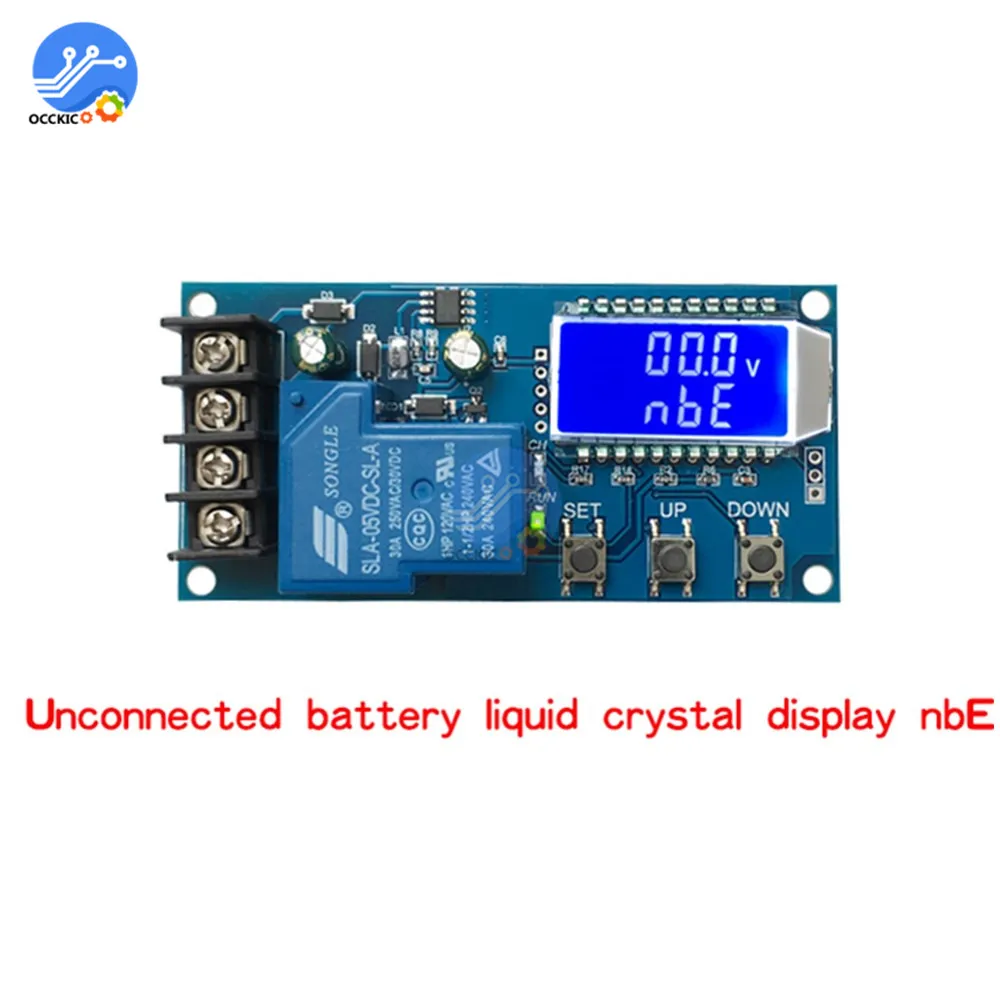 XY-L30A BMS 6-60V 30A Аккумулятор для хранения 18650 литиевая батарея Защитная плата для зарядки Модуль контроллера с ЖК-дисплеем