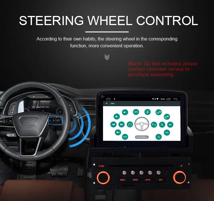 Topsna автомобильный dvd-плеер Android 10 для peugeot 307 2007-2011 gps навигация Мультимедийная лента рекордер 1 din автомагнитола стерео wifi
