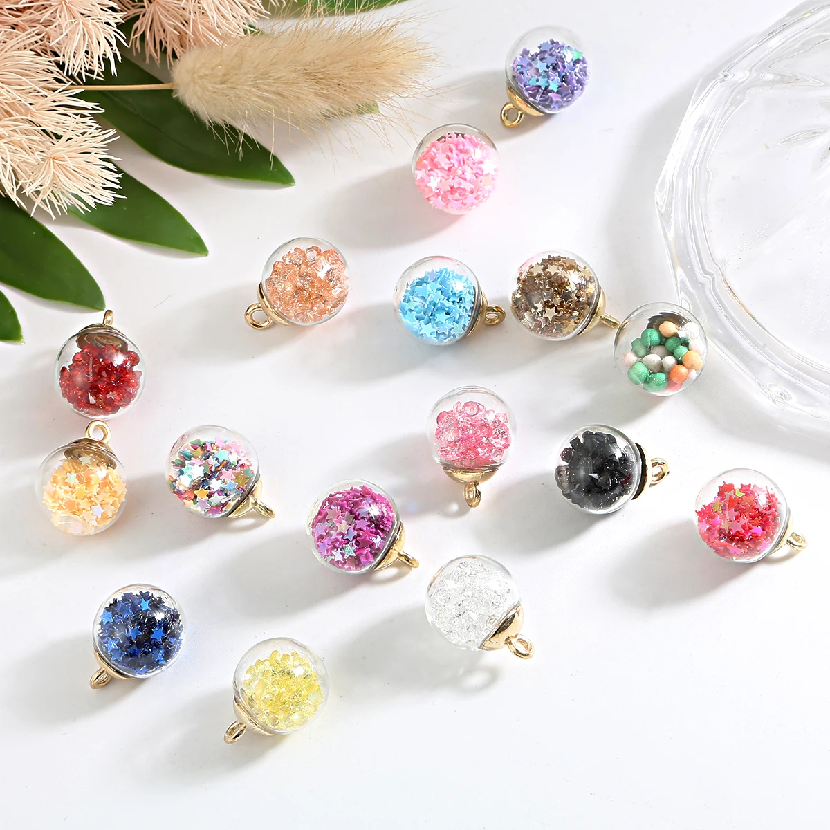 10 шт. стеклянные подвески для сережек 15 х21 мм|jewelry space|jewelry closurejewelry tanzanite |