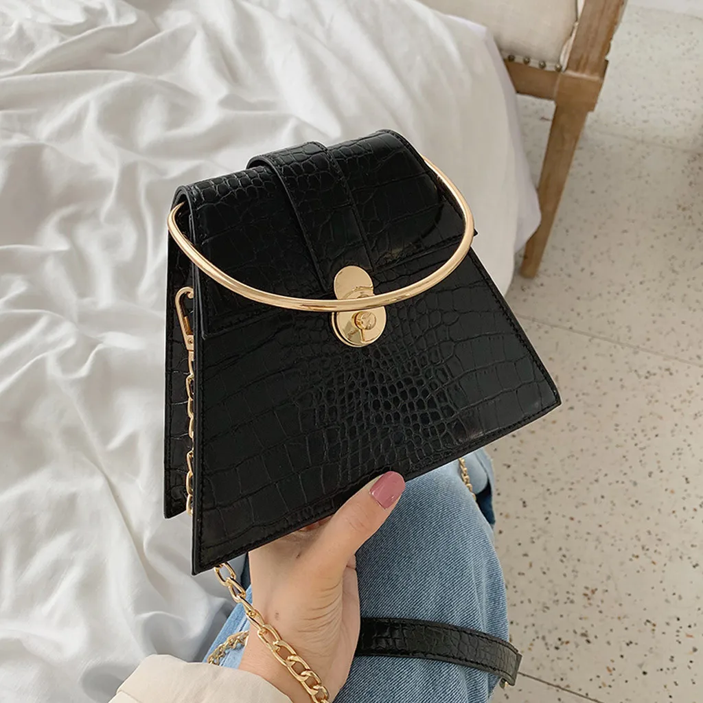Bolso mujer сумки для женщин Женские Ретро Аллигатор винтажные кожаные сумки сумка на плечо Повседневная ручка сумки