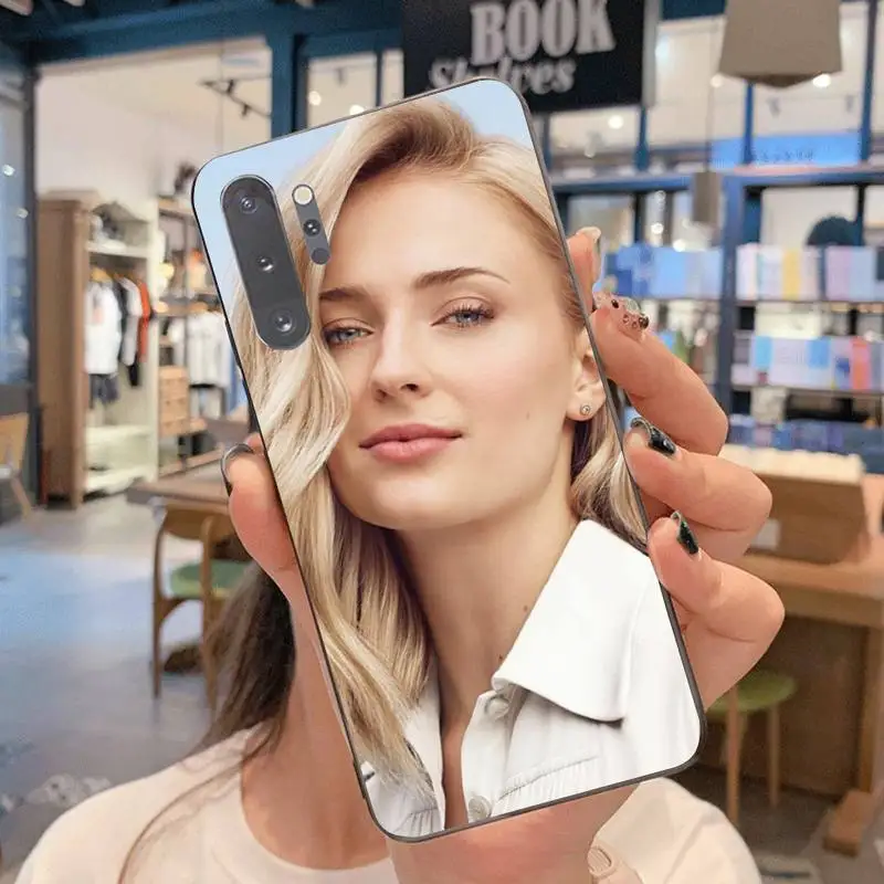 Мягкий чехол для телефона Софи Тернер Мейзи Уильямс Чехол Samsung Galaxy Note20 ultra 7 8 9 10 Plus