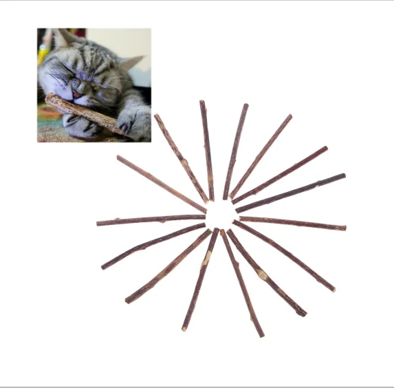 15 & 20шт натуральная кошачья мята Pet кошка молярная зубная паста палочка плод