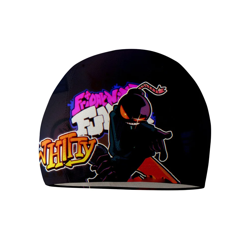 

Новинка 2021, модные повседневные тканевые плавательные кепки Funkin с 3D принтом пятничной ночи для взрослых мужчин и женщин на заказ