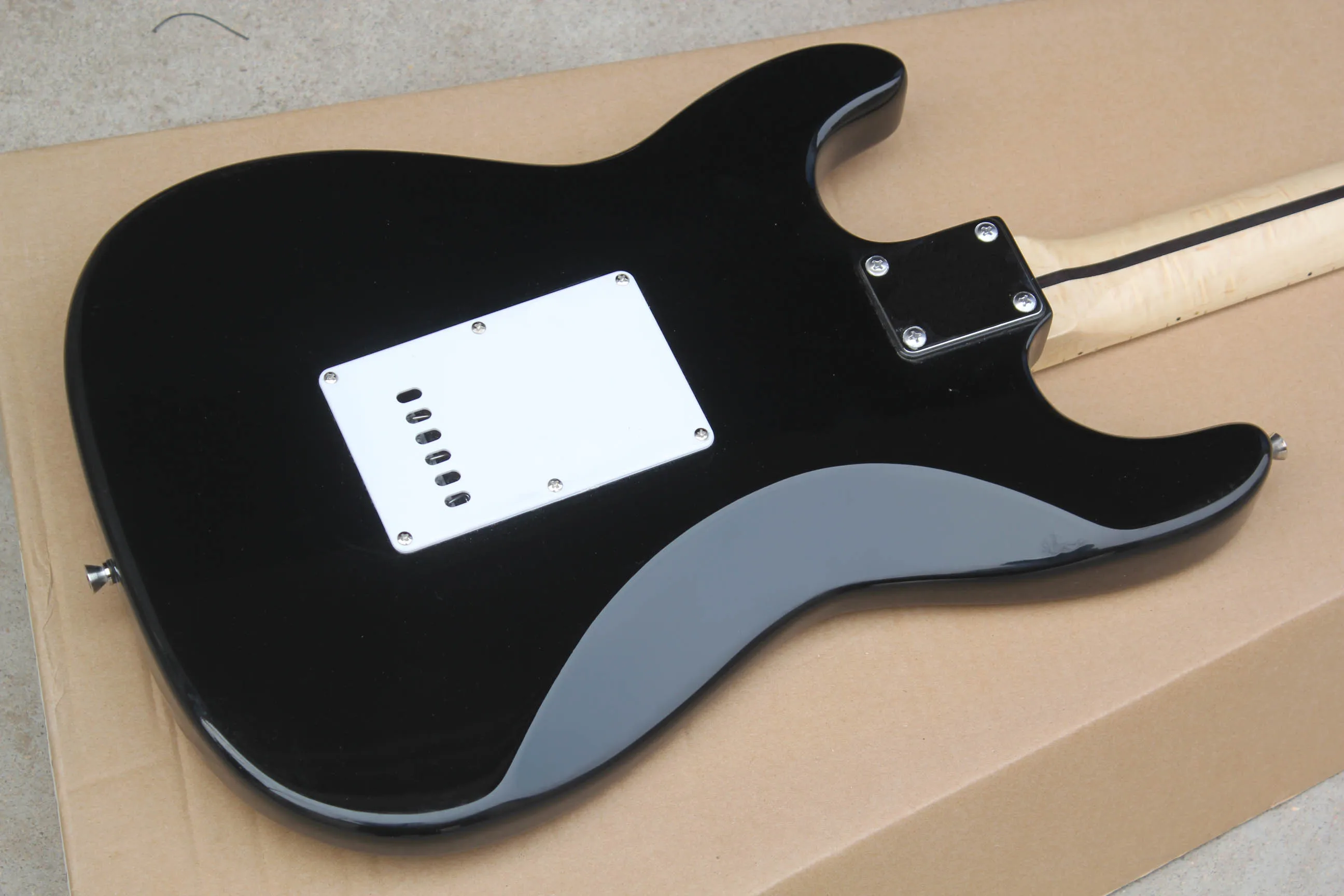 fabrik shop schwarz eric clapton st unterschrift maple griffbrett 6 string chrome hardware e gitarre guitarra freies verschiffen free global shipping