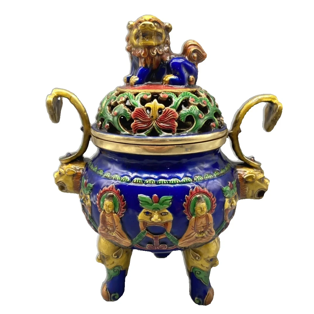 

Laojunlu Античная бронзовая Коллекционная курильница, Античная бронзовая коллекция шедевров в традиционном китайском стиле