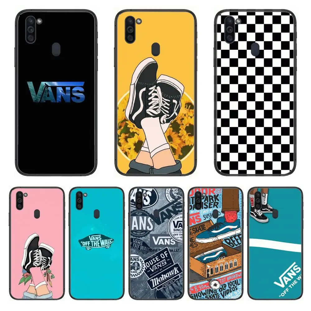 

Vance American brand Mobile Phone Case Hull For Samsung Galaxy M 10 20 21 31 30 60S 31S Black Shell Art Cell Cover TPU