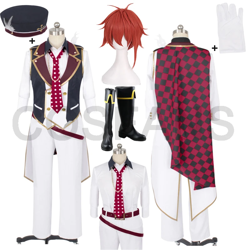 2020 костюм для косплея Idolish7 Nanase Riku Женская и мужская шапка перчатки