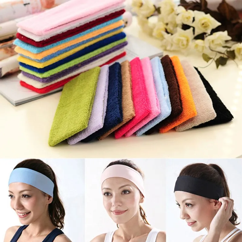 3 шт. широкая повязка для волос йоги спа ванной макияжа мытья лица косметическая