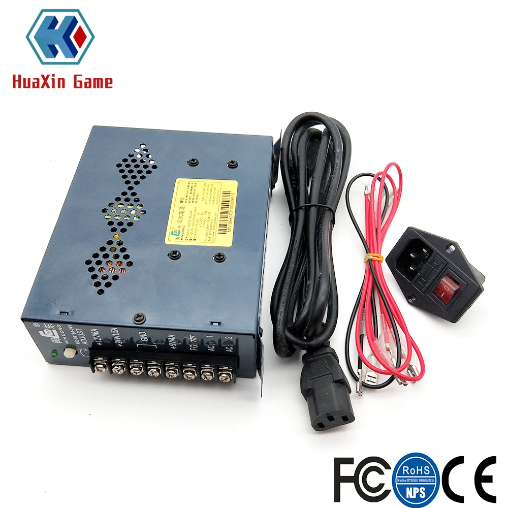 

DIY Arcade Machine Cabinet Bundle Original Pandora Box 9D 2500 Game Console Set with HAPP Push Button Copy SANWA 8 Way Joysticks