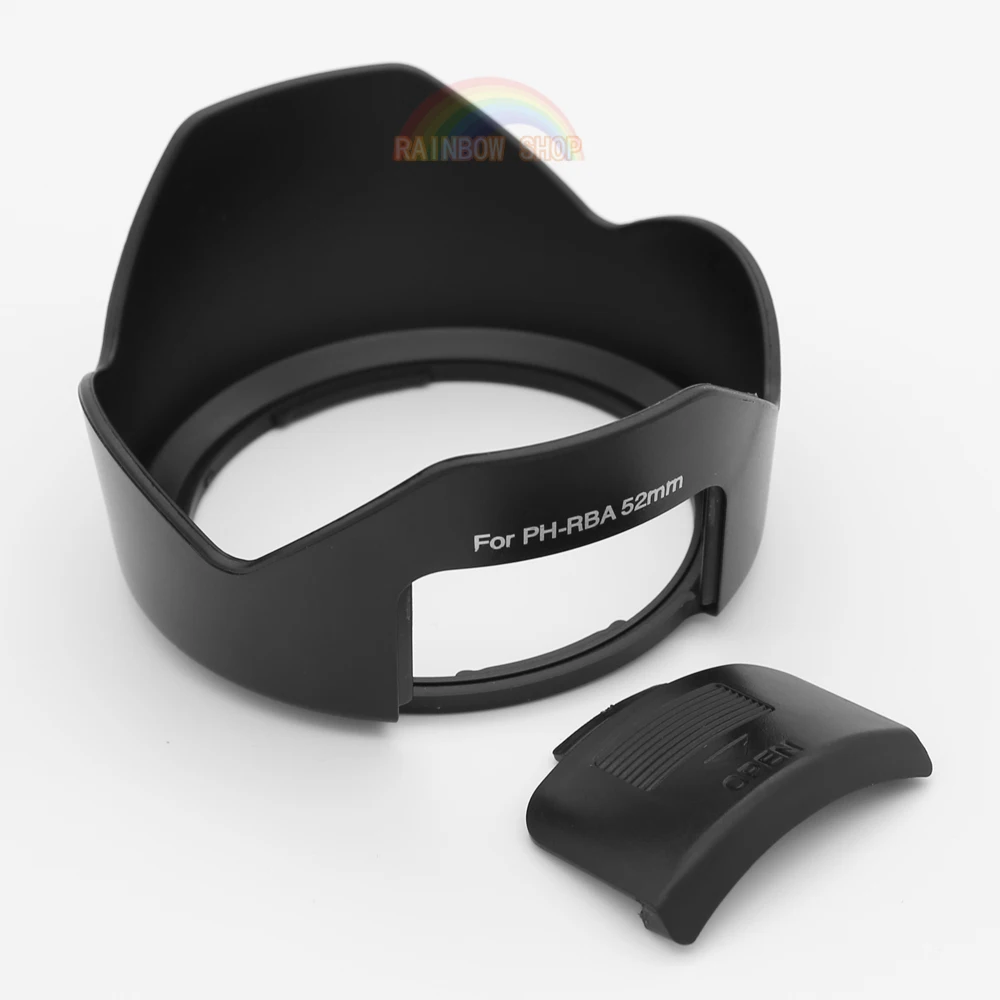 PH-RBA 52 мм бленда байонетная Защита объектива для Pentax K10D K20D K100D K110D Kx Km K-r K-5 II K-30 с DA