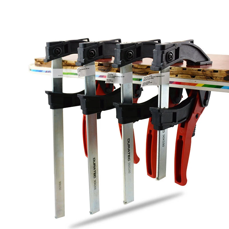 

Quick Clamp F Type Rod, Engineering Plastic 120, Woodworking F Ratchet Clamp, With Plastic Clamp, Wood Clamp