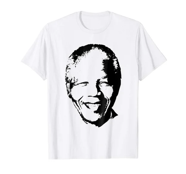 

Nelson Mandela Minimalistic Pop Art Men's T-shirt