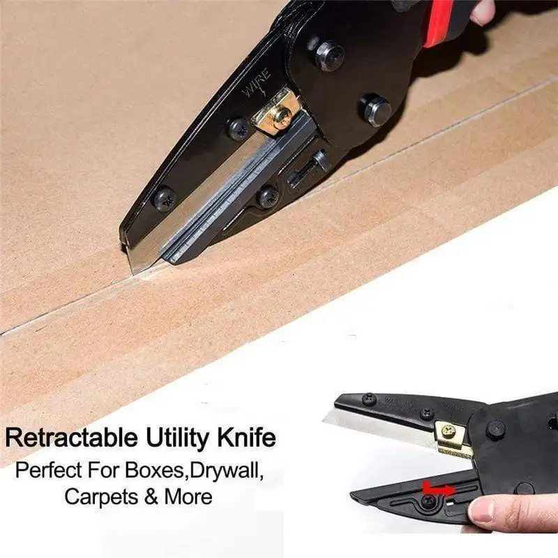 

3 In 1 Cutting Tool Diagonal Pliers Wire Cutter Soft Cutting Pliers Wires Insulating Hand Tools Blade Gardening Pruning Shears