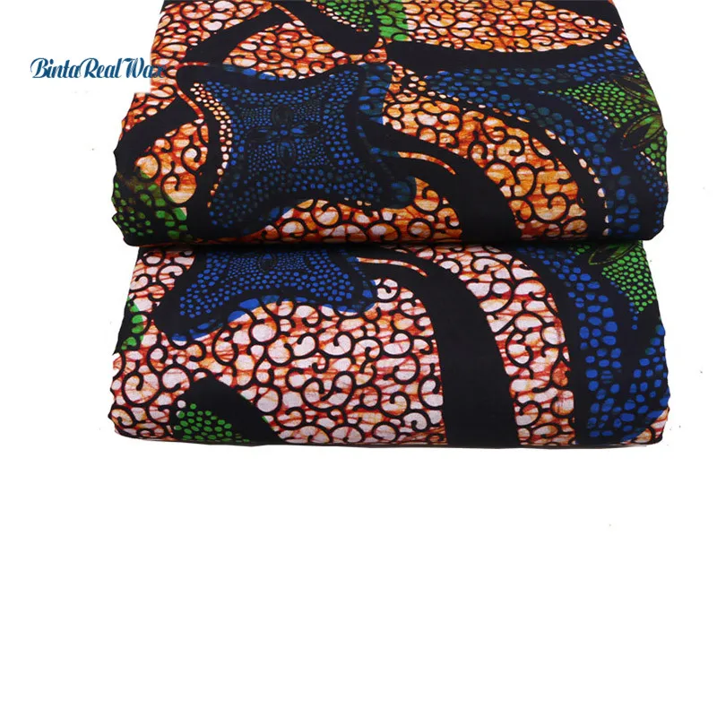 Хорошее качество настоящая африканская ткань Настоящая Африканская с восковой