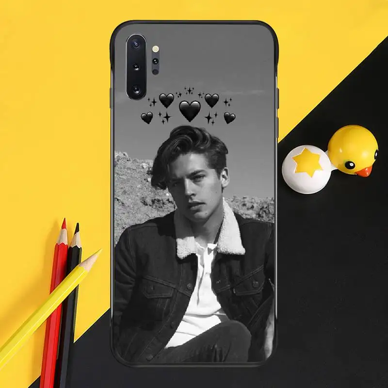 Мягкий черный чехол для телефона PENGHUWAN Sprouse Riverdale Samsung Note 3 4 5 7 8 9 10 pro M10 20 30|Бамперы| |