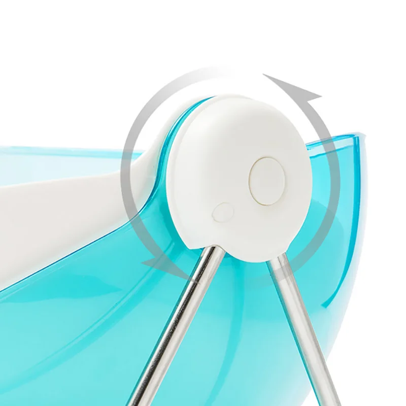 Корзина для слива с вращающейся крышкой бытовая кухонная пластиковая корзина