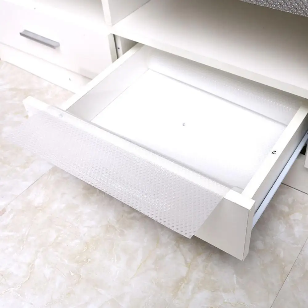 Многоразовый прозрачный коврик для ящика в шкафчик водонепроницаемый