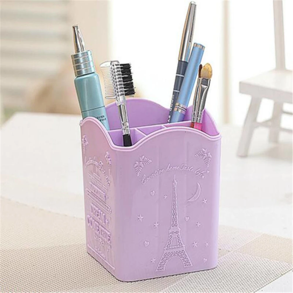 Портативный офисный Домашний Настольный держатель для ручек Контейнер