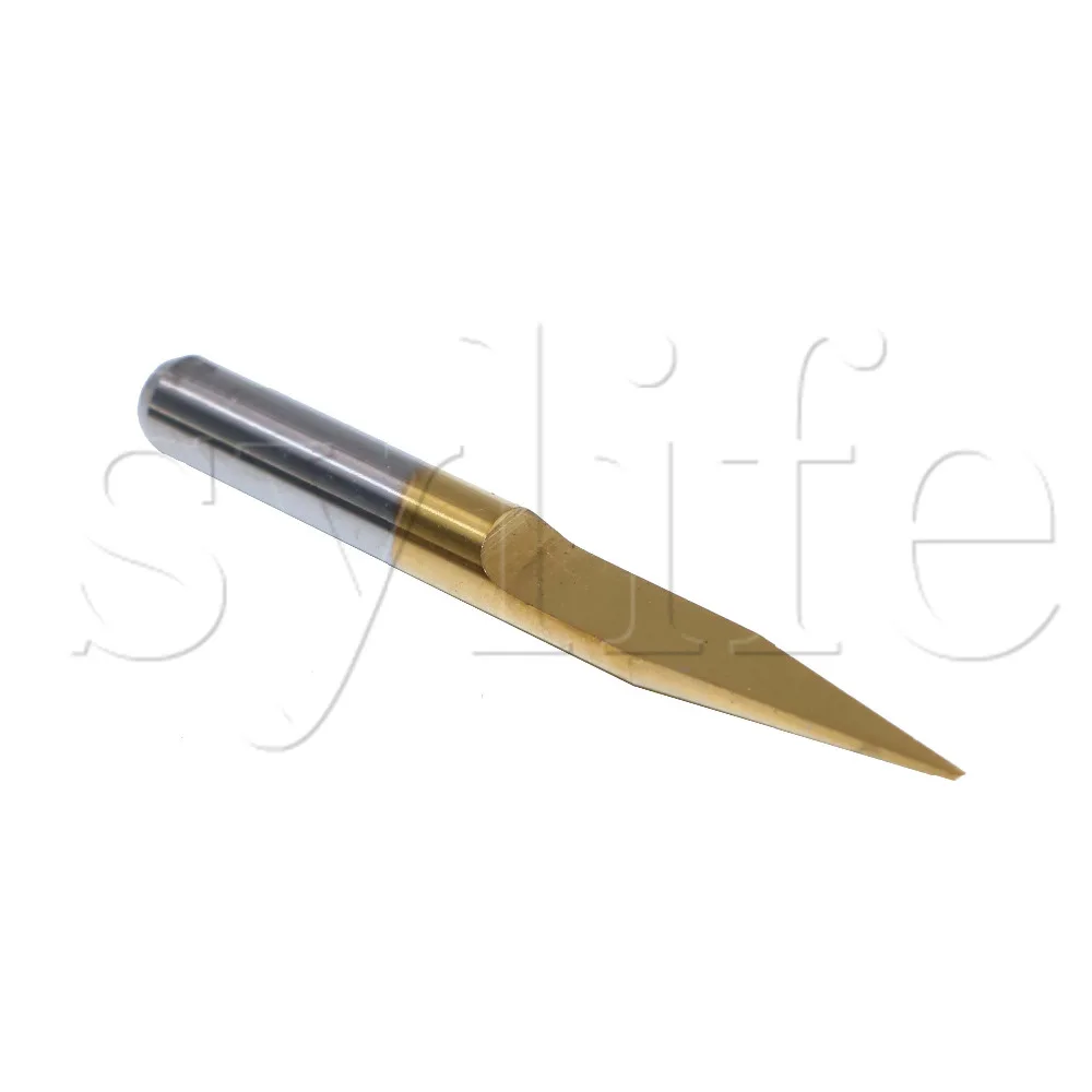 10 шт. биты с титановым покрытием для гравировки печатных плат и ЧПУ 0 3 мм