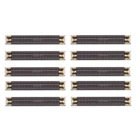 Коннектор FPC для материнской платы с ЖК-дисплеем (короткий) для Samsung Galaxy S9 + S9 S8 + S8 S7 Edge S7 S10e S10 Lite J5, 10 шт.