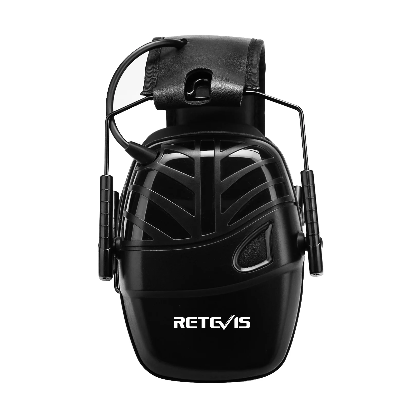 Retevis EHN003 Electronic Noise Reduction Earmuff with Mic Hearing Protection for Airsoft Game Hunting Shooting for Construction