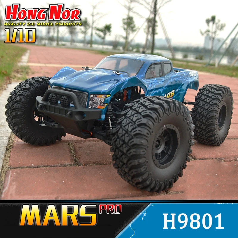 HNR MARS Pro H9801 Радиоуправляемый автомобиль 1:10 2 4 ГГц 4WD 80 А ESC бесщеточный ДВИГАТЕЛЬ