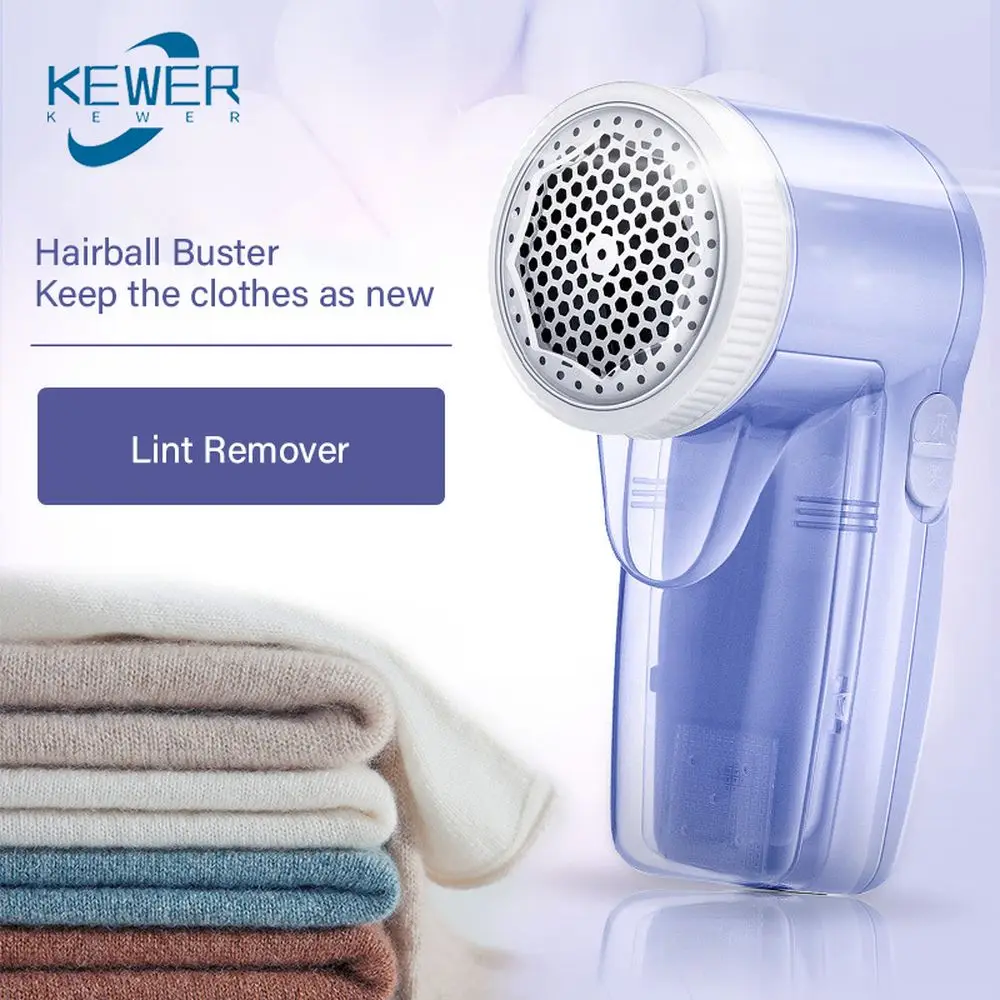 

KEWER Mini Lint Remover Fuzz Removers Clothes Electric Shaver Clothes Hairball Pellets Portable Clothes Fabric Removes Machine