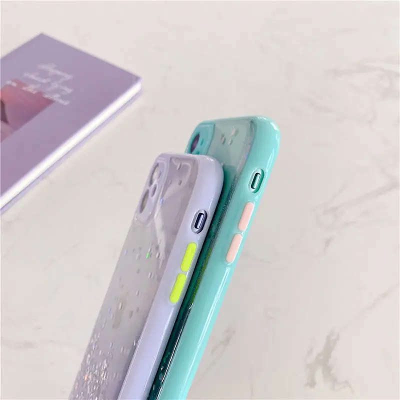 Блестящий чехол для телефона iPhone 11 11Pro Max XR XS X 7 8 Plus защитный камеры SE 2020|Бамперы| |