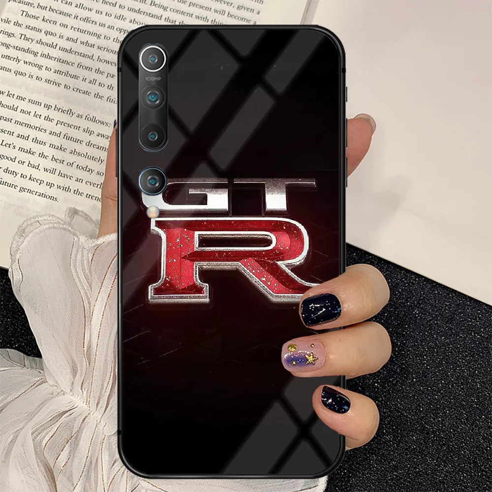 

Sports Car GTR Phone Tempered Glass Case Cover for Xiaomi Mi A F X POCO M Note 3 9 10 11 i T Pro Lite Prime Silicone Etui