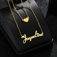 nextvance personalized name necklace butterfly stainless steel customized pendant chain lover for women creative gift jewelry