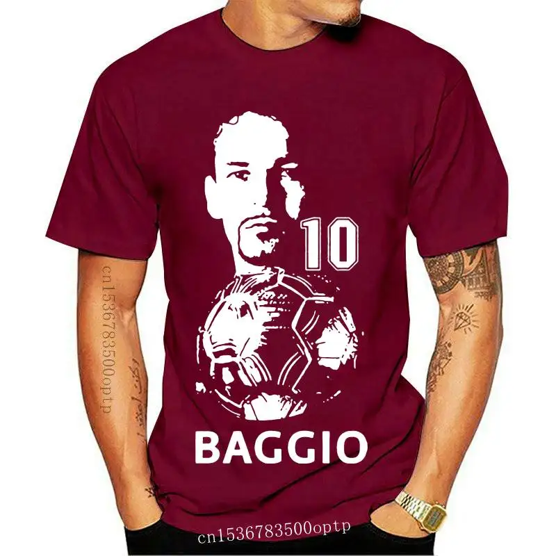 

New Casual T-shirt Summer T Shirt Homme Short Sleeve Roberto Baggio Teenagers Casual T-shirt Birthday Gift Top Tees Shirts