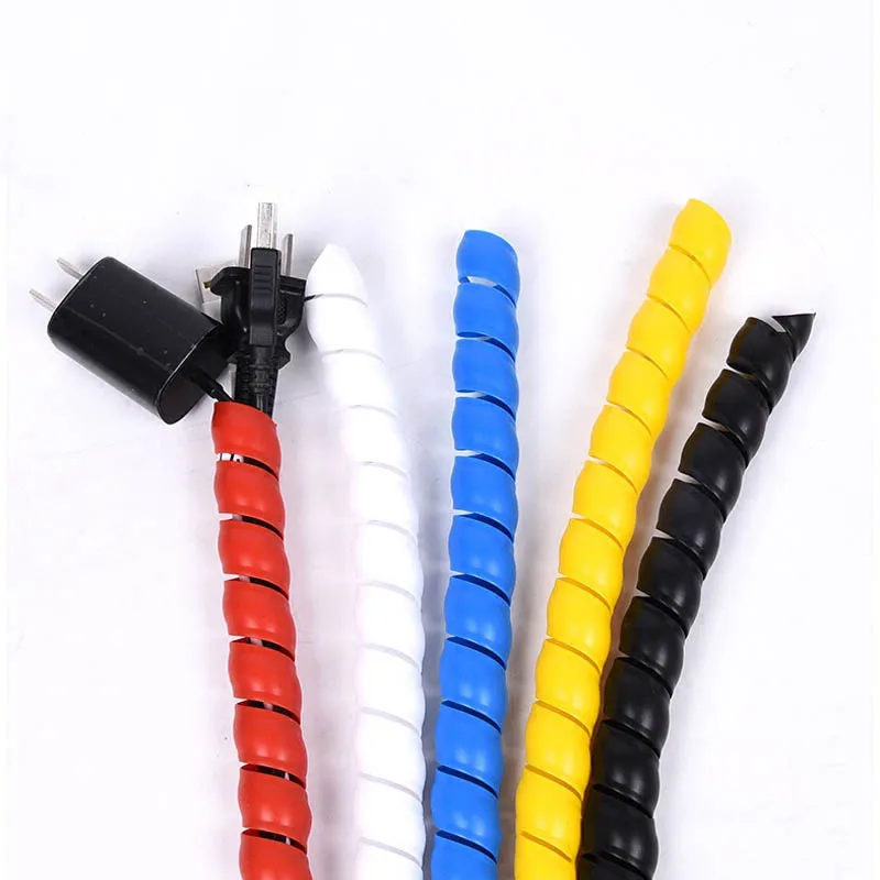 

1PCS 3 Meter Inner Dia 8-35mm Cable Line Organizer Pipe Protection Spiral Wrap Winding Cable Wire Protector Cover Tube Sleeve