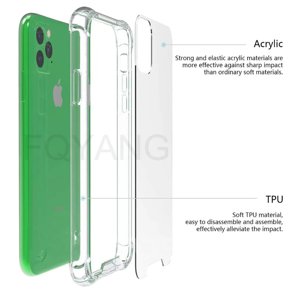 Чехол для Iphone 11 Pro Max 2019 6 5 Мягкий ТПУ прозрачный силиконовый чехол iPhone Xs Xr X 7 8 6S Plus