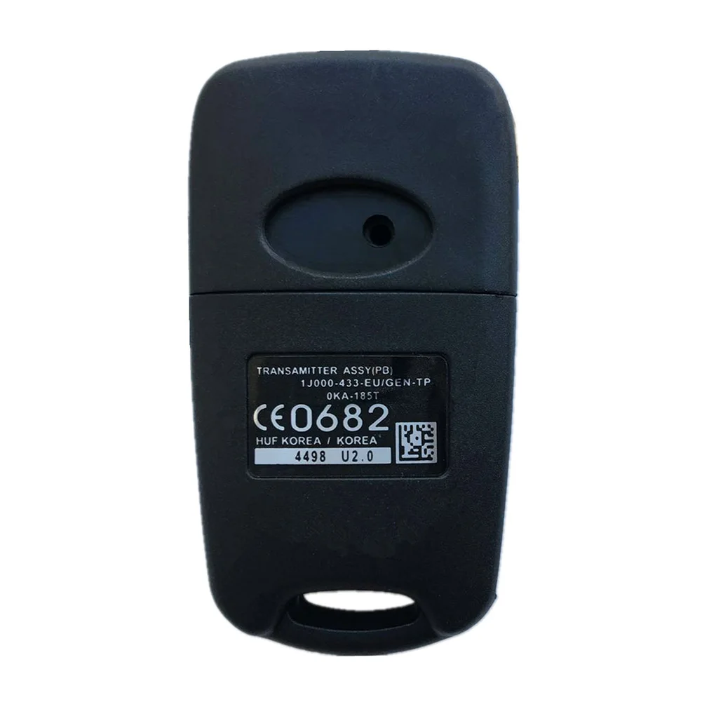 

Case Key cover For Kia Sportage Soul 2012 2013 Black 3Buttons Keyless Flip Key Fob